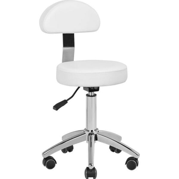 Activeshop TABORET KOSMETYCZNY AM-304 BIAŁY