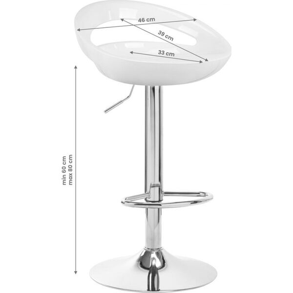 Activeshop HOKER BAROWY QS-B01 BIAŁY