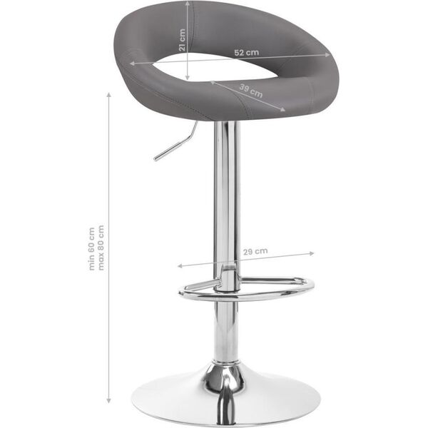 Activeshop HOKER BAROWY QS-B10 SZARY