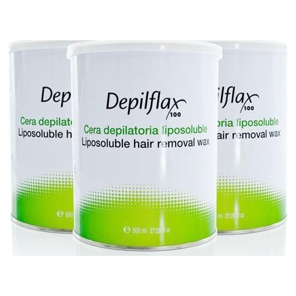 Depilflax DEPILFLAX 100 WOSK DO DEPILACJI PUSZKA NATURAL 800 ML