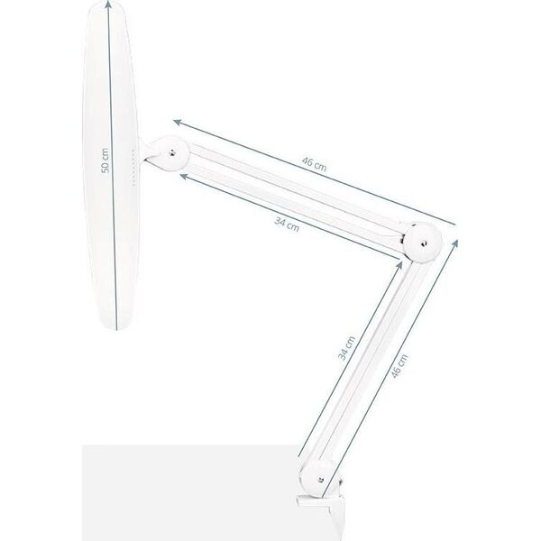 Lampka biurkowa Activeshop biała  (128455)