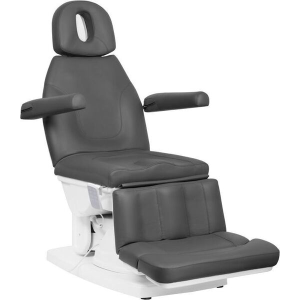 Activeshop FOTEL KOSMETYCZNY PODOLOOGICZNY ELEKTR. KATE 4 SILN. SZARY