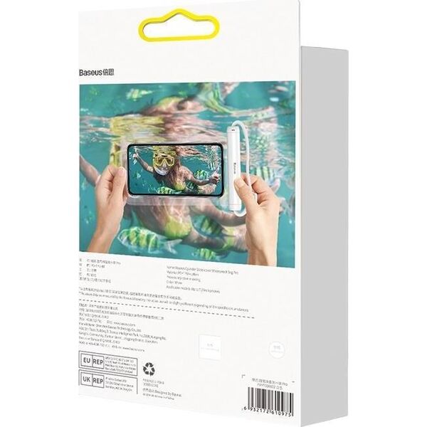 Baseus Baseus wodoodporne etui pokrowiec na telefon Slide-cover biały (FMYT000002)