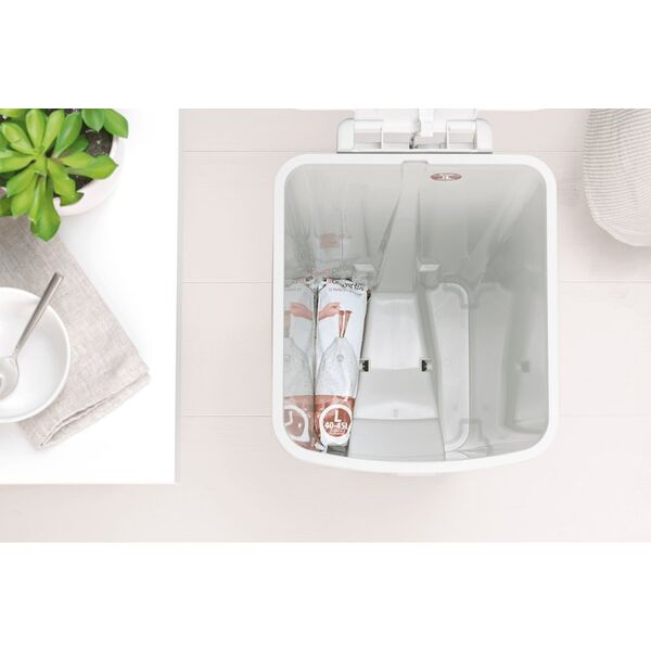 Kosz na śmieci Brabantia Kosz pedałowy Step Up 40l Light Grey 800009