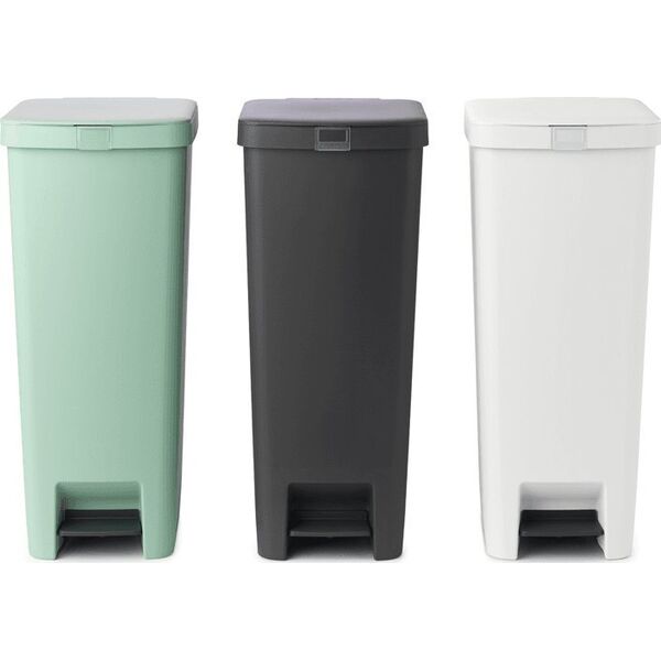 Kosz na śmieci Brabantia Kosz pedałowy Step Up 40l Light Grey 800009