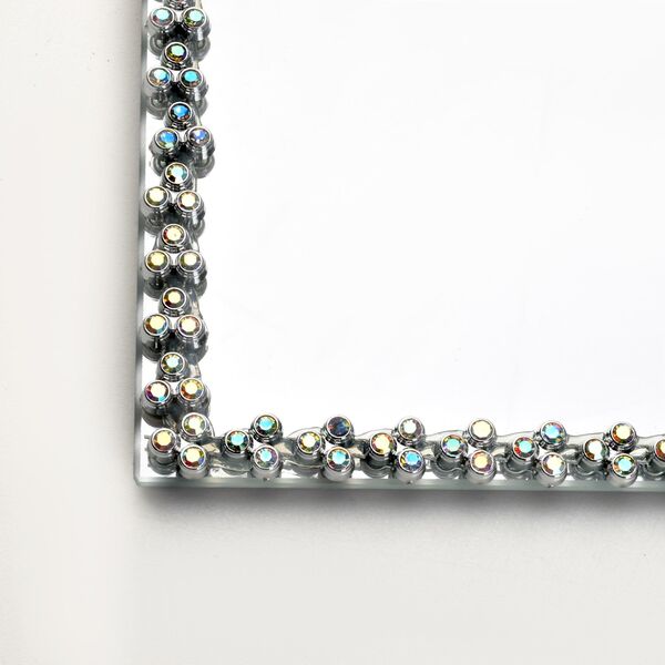 Affek Design Margot Silver  PODSTAWKA ART. DEKORACYJN15x15x1cm