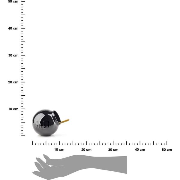 Affek Design MODERN LIFE Solnica czarna 10,3xh9,3cm