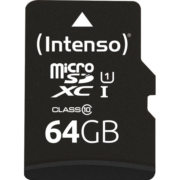 Karta Intenso Performance MicroSDXC 64 GB Class 10 UHS-I/U1  (3424490)
