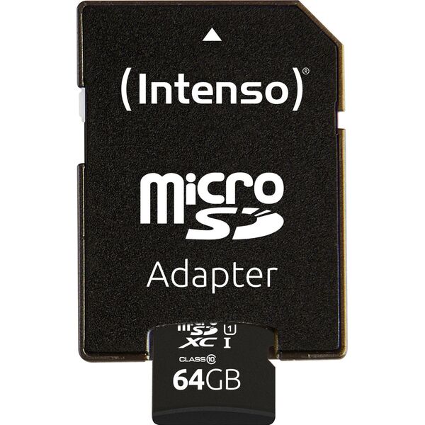 Karta Intenso Performance MicroSDXC 64 GB Class 10 UHS-I/U1  (3424490)