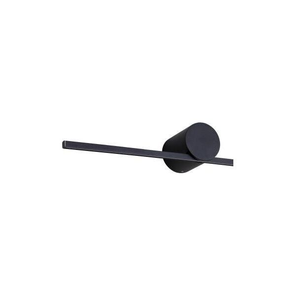Kinkiet Light Prestige Lampa ścienna Modern Slim podłużny łazienkowy czarny kinkiet