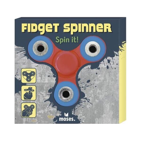 Moses Finger Spinner - Czerwony - Zabawka zręcznościowa