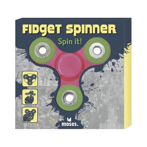 Moses Finger Spinner - Różowy - Zabawka zręcznościowa