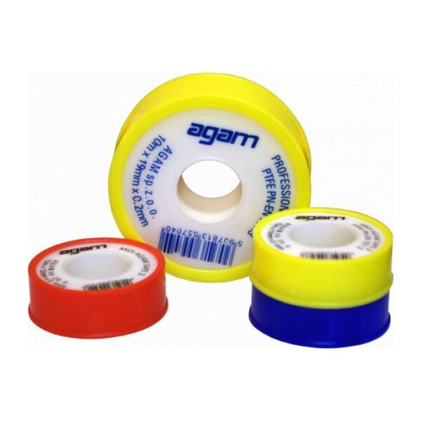 UN TAÅMA TEFLONOWA PROFESSIONAL2 15M*19MM*0.2MM GAZ, WODA