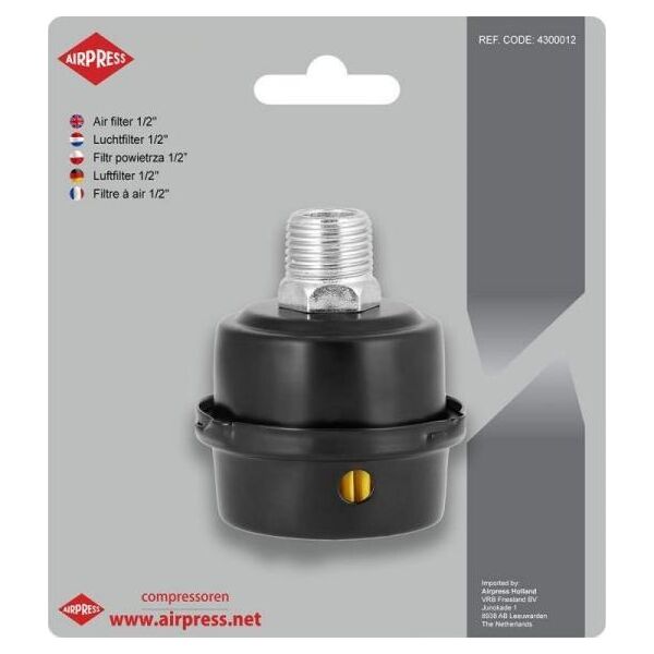 UN FILTR POWIETRZA ZASSAWNY 1/2''