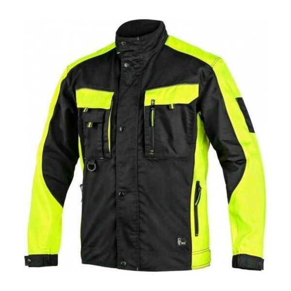 UN BLUZA/KURTKA CXS SIRIUS BRIGHTON CZARNO-Å»ÃÅTA ROZM.48