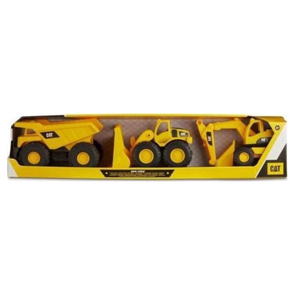 BigBuy Fun Zestaw Samochodów Żółty Plastikowy 18 cm (3 pcs)