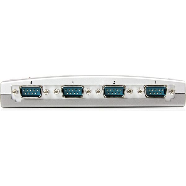 Adapter USB StarTech USB - RS-232 x4 Szary  (S55056332)