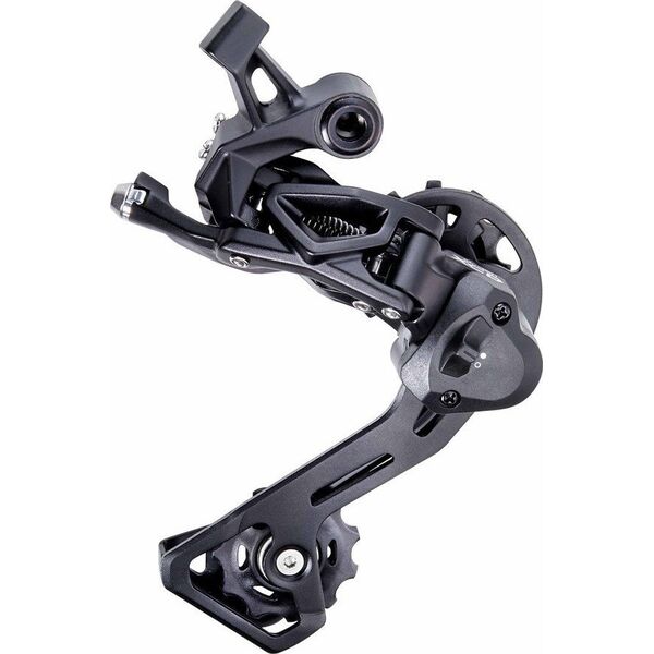 Microshift Przerzutka Tylna MICROSHIFT XLE, 10-11.rzędowa, Kompatybilna z Shimano, Średni Wózek, Max. Tryb 40-46T, Pojemność 41T, Sprzęgło (NEW)