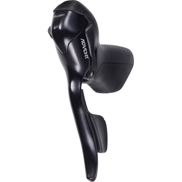 Microshift Klamkomanetka MICROSHIFT ADVENT, Lewa, 1.rzędowa, Nie kompatybilna z Shimano, Dual Control, Klamka Hamulec&Dropper, Czarna (NEW)