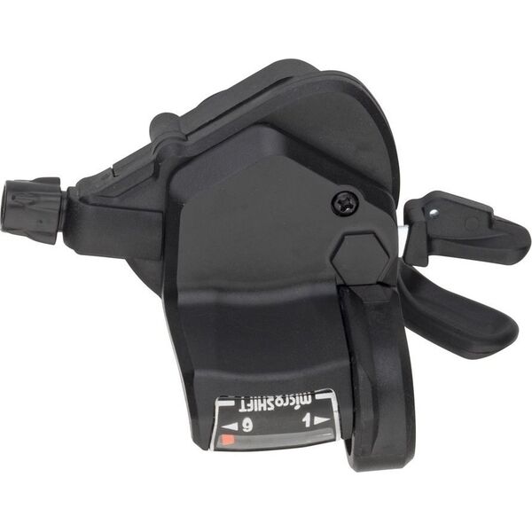 Microshift Manetka MICROSHIFT, Prawa, 9.rzędowa, Kompatybilna z Shimano, Thumb Tap, Optyczny Wskaźnik Przełożeń (NEW)