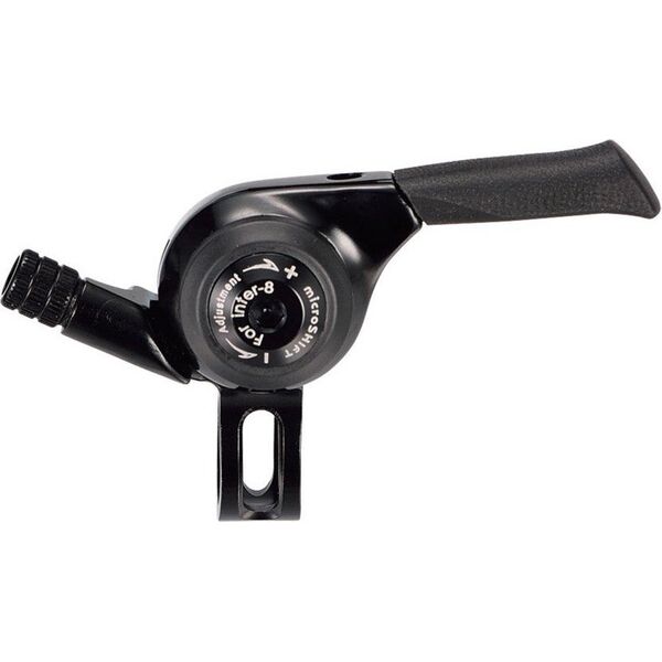 Microshift Manetka MICROSHIFT, Prawa, 8.rzędowa, Kompatybilne z Shimano, Thumb Shifter, Indeksowanie (NEW)
