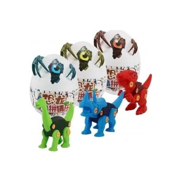 Trifox Figurka Dinozaur do skręcania w jajku MIX