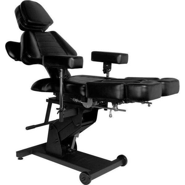 Activeshop FOTEL ELEKTRYCZNY DO TATUAŻU PRO INK 606 CZARNY
