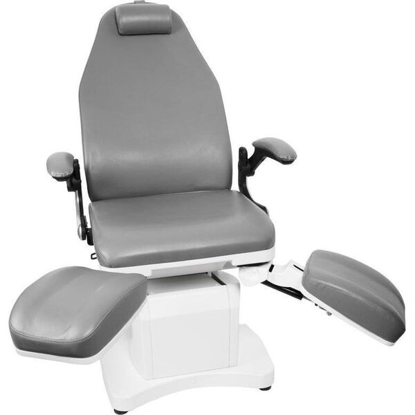 Azzurro FOTEL PODOLOGICZNY ELEKTR. AZZURRO 709A 3 SILN. SZARY