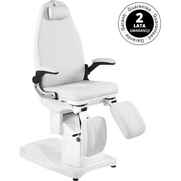 Azzurro FOTEL PODOLOGICZNY ELEKTR. AZZURRO 709A 3 SILN. BIAŁY