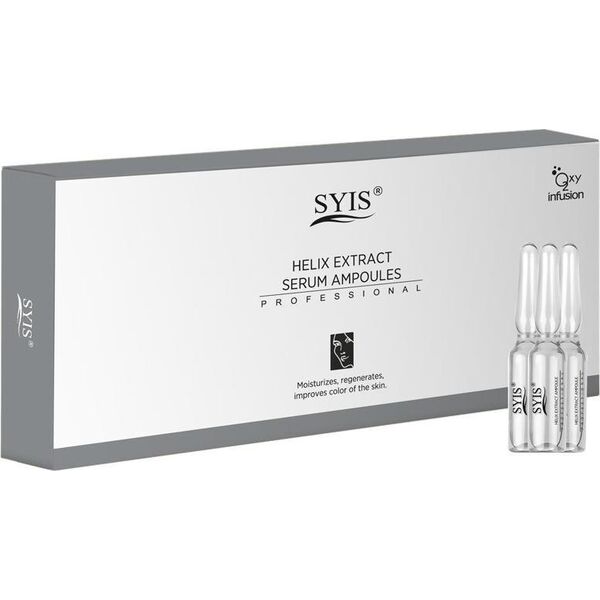 Syis SYIS AMPUŁKI ZE ŚLUZEM ŚLIMAKA HELIX EXTRACT SERUM 10x3ML