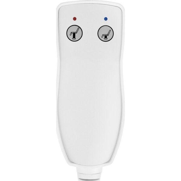 Azzurro LEŻANKA ELEKTR. DO MASAŻU AZZURRO 336 1SILN. BIAŁA