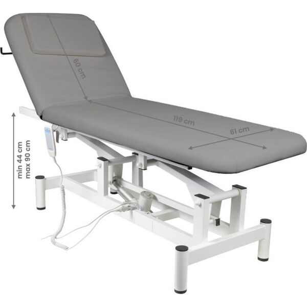 Activeshop LEŻANKA ELEKTR. DO MASAŻU 079 1 SILN. SZARA