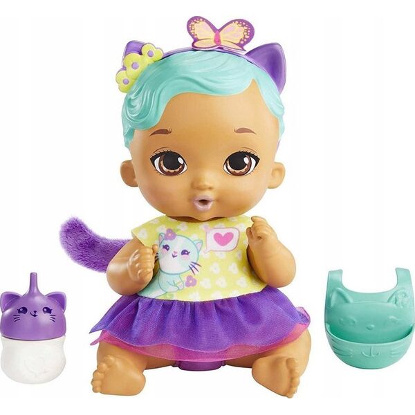Mattel MY GARDEN BABY BOBAS KOTEK FIOLET HHL22 WB2