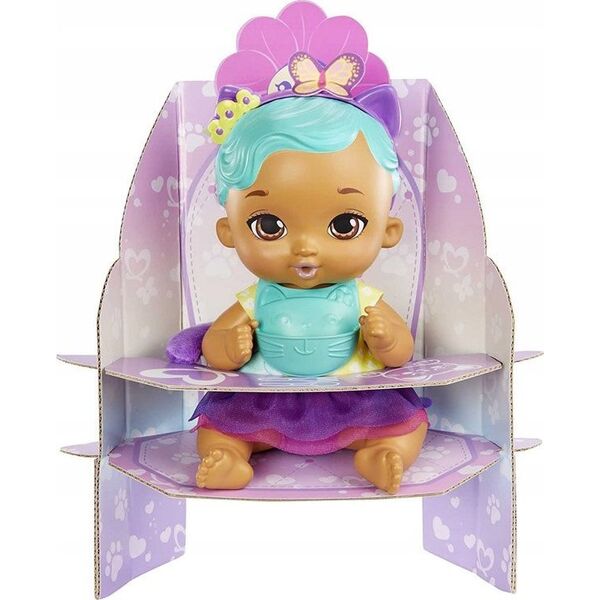 Mattel MY GARDEN BABY BOBAS KOTEK FIOLET HHL22 WB2