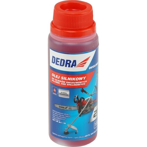 Dedra Olej do silników dwusuwowych, pilarek, kos spalinowych 100ml