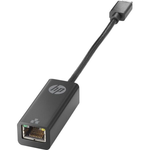 Adapter USB HP USB-C - RJ45 Czarny  (USB-C to RJ45 Adapter EURO)