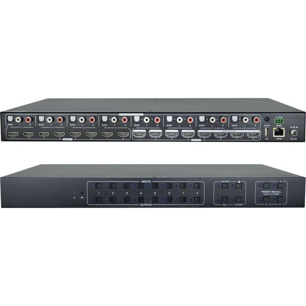 VivoLink HDMI 2.0 8x8, Matrix switcher