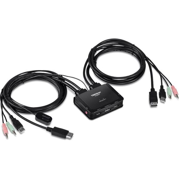 Switch TRENDnet Przełącznik KVM Trendnet TK-220DPI 1,5 m