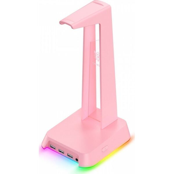 Onikuma Stojak na słuchawki z podświetleniem RGB Onikuma ST2 różowy