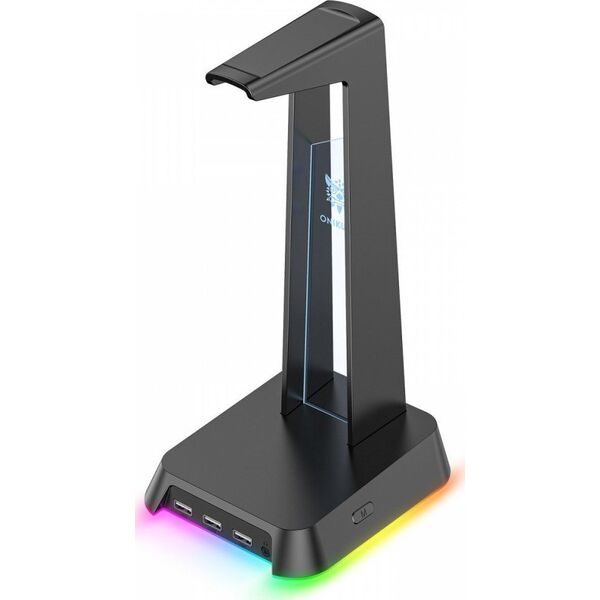 Onikuma Stojak na słuchawki z podświetleniem RGB Onikuma ST2 czarny