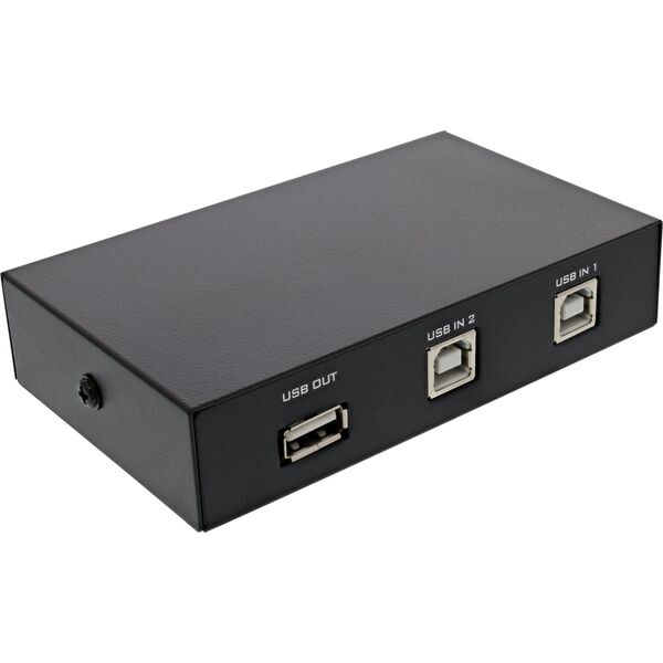 InLine InLine® USB 2.0 switch manual, USB-A device to 2 computers