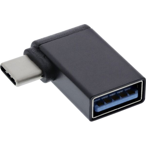 Adapter USB InLine USB-C - USB Czarny  (35805W)