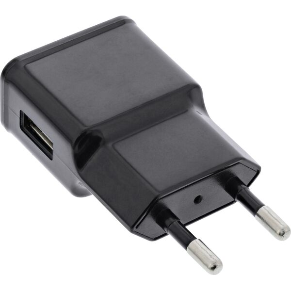 InLine InLine® USB Power Adapter Single, 100-240V to 5V/1.2A black