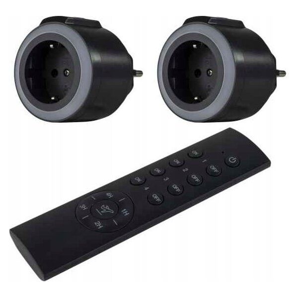 REV REV Radio Switch Set 2 + 1 COMFORT anthracite
