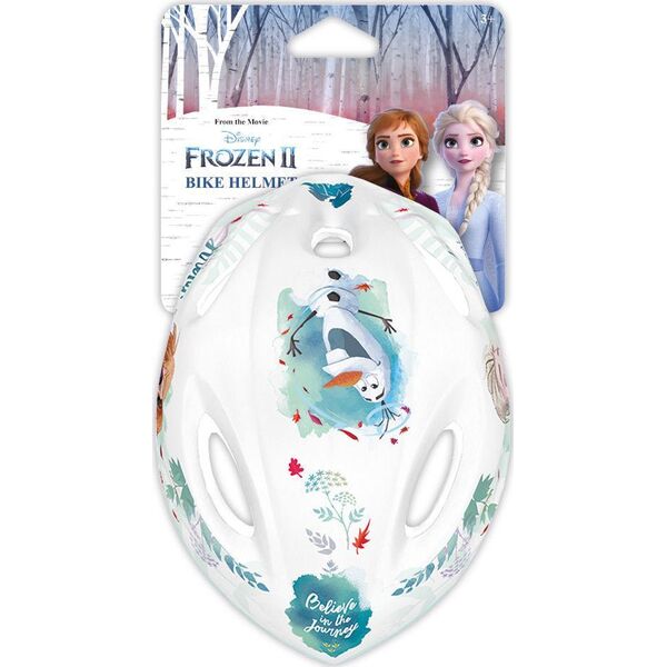 Disney Kask rowerowy dziecięcy Disney Frozen 2 rozmiar M (52-56cm)