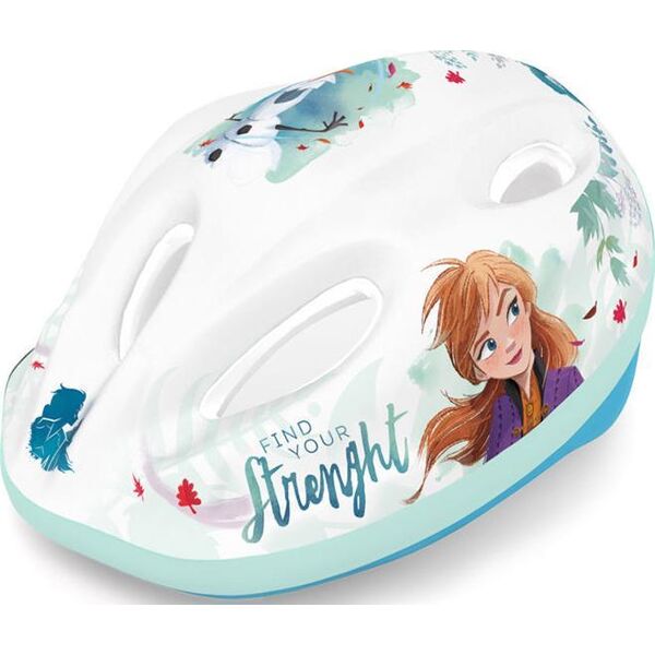 Disney Kask rowerowy dziecięcy Disney Frozen 2 rozmiar M (52-56cm)