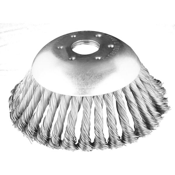 Graphite Szczotka druciana do kosy spalinowej 150 x 25,4 mm, twarda, druty splątane