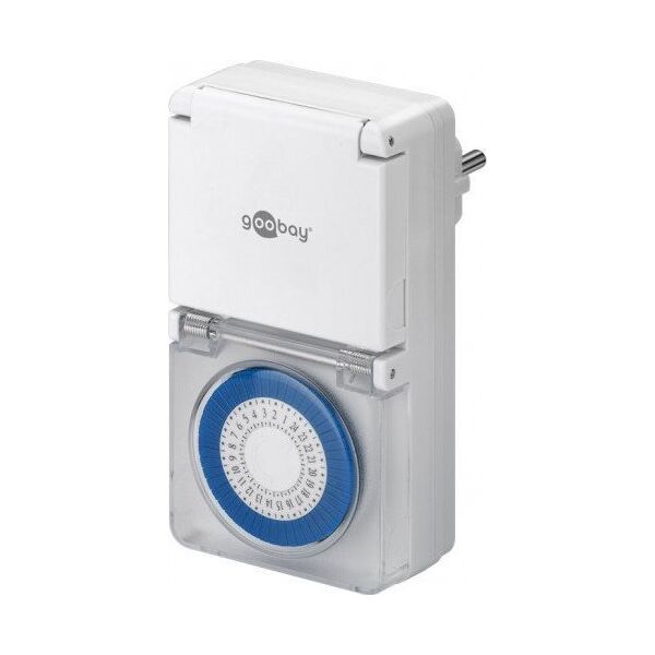 Goobay Zegar analogowy IP44