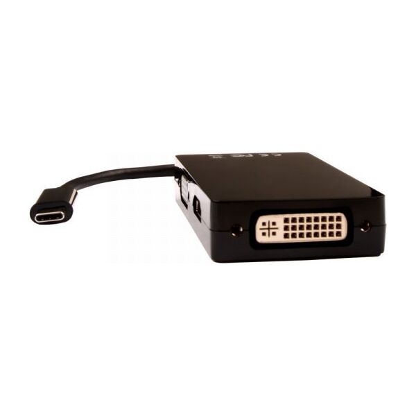 Stacja/replikator V7 USB-C (V7UC-VGADVIHDMI-BLK)