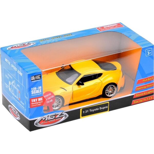 Jokomisiada Auto Toyota GR Supra 1:31 metalowe autko ZA3758